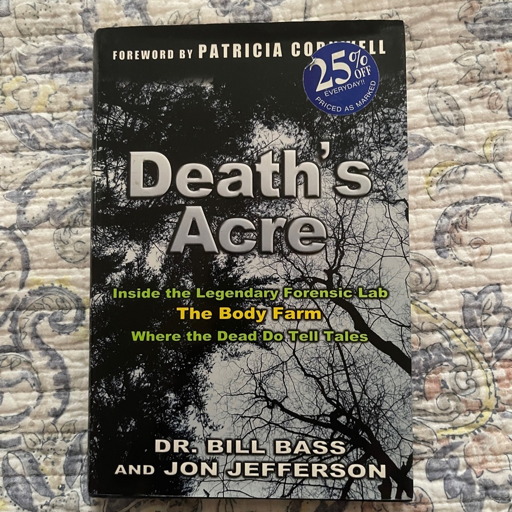 Death's Acre Book
